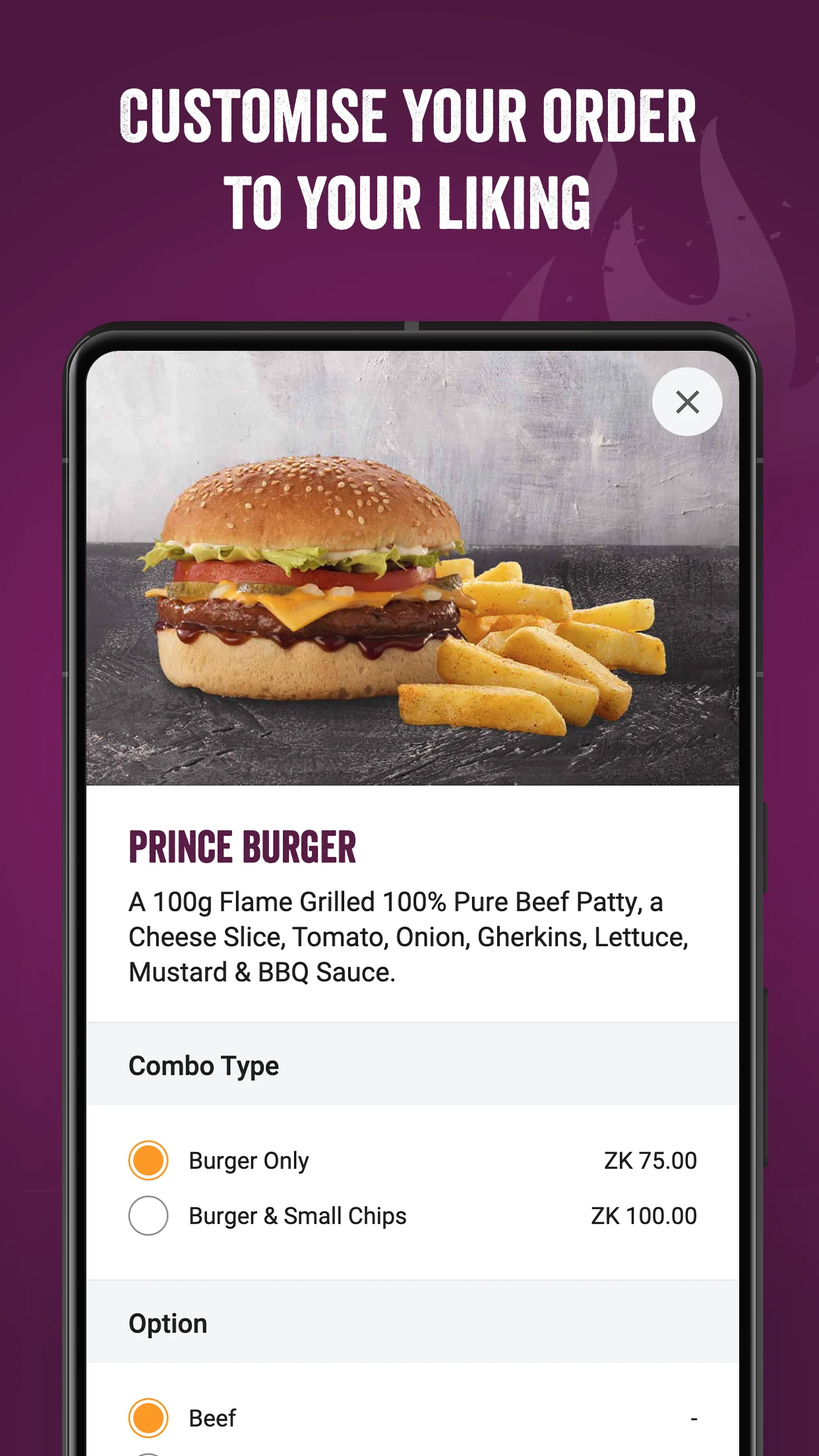 Steers Zambia screenshot